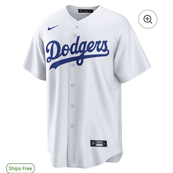 Nike Men's Los Angeles Dodgers Gonzales 24 White Replica Player Jersey NWT - Picture 1 of 6